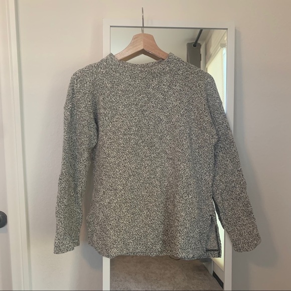 Madewell Textured Funnelneck Top - Picture 3 of 8